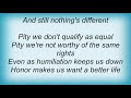 Sick Of It All - Kept In Check Lyrics