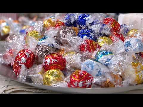 Lindt 150-Pc Lindor Chocolate Truffles in Gift Box on QVC