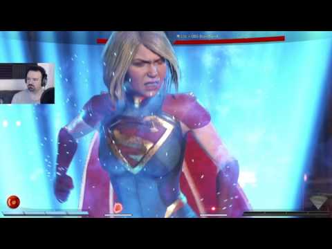 DSP vs. the WORLD In Injustice 2 pt1 - Green Lantern vs. Supergirl