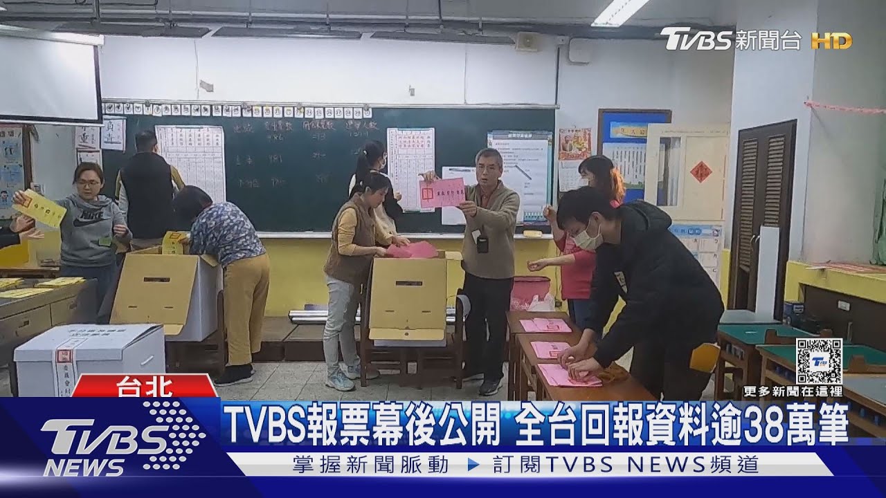 TVBS報票幕後公開!全台回報資料逾38萬筆