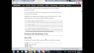 preview picture of video '10. PHP - Дизайн с Twitter Bootstrap'