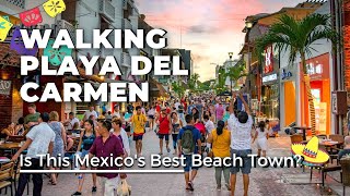 🇲🇽 Playa del Carmen | 5th Avenue Ooaxaca | Mexico Walking Tour