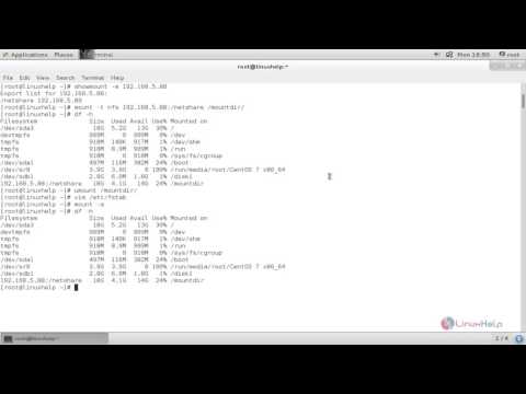 How to mount/unmount Local and Network Filesystems in Linux | LinuxHelp ...