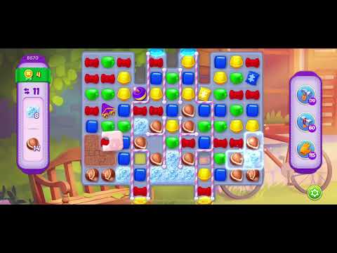 Homescapes Level 8670 夢幻家園 第8670關