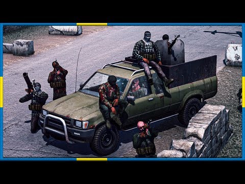 REBEL CONVOY AMBUSH! Russian Troop Transports Ambushed