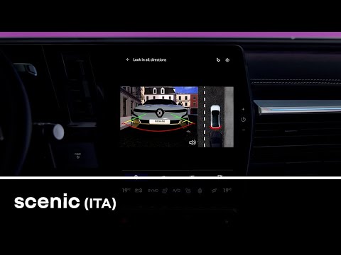 parcheggio assistito anteriore/posteriore/laterale - Scenic E-Tech 100% electric - Renault