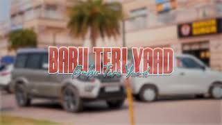 Babu Teri Yaad(Official Video) Harender Nagar ||Tarun Ambawata Anchal ||Rohit Sardhana|| New Song