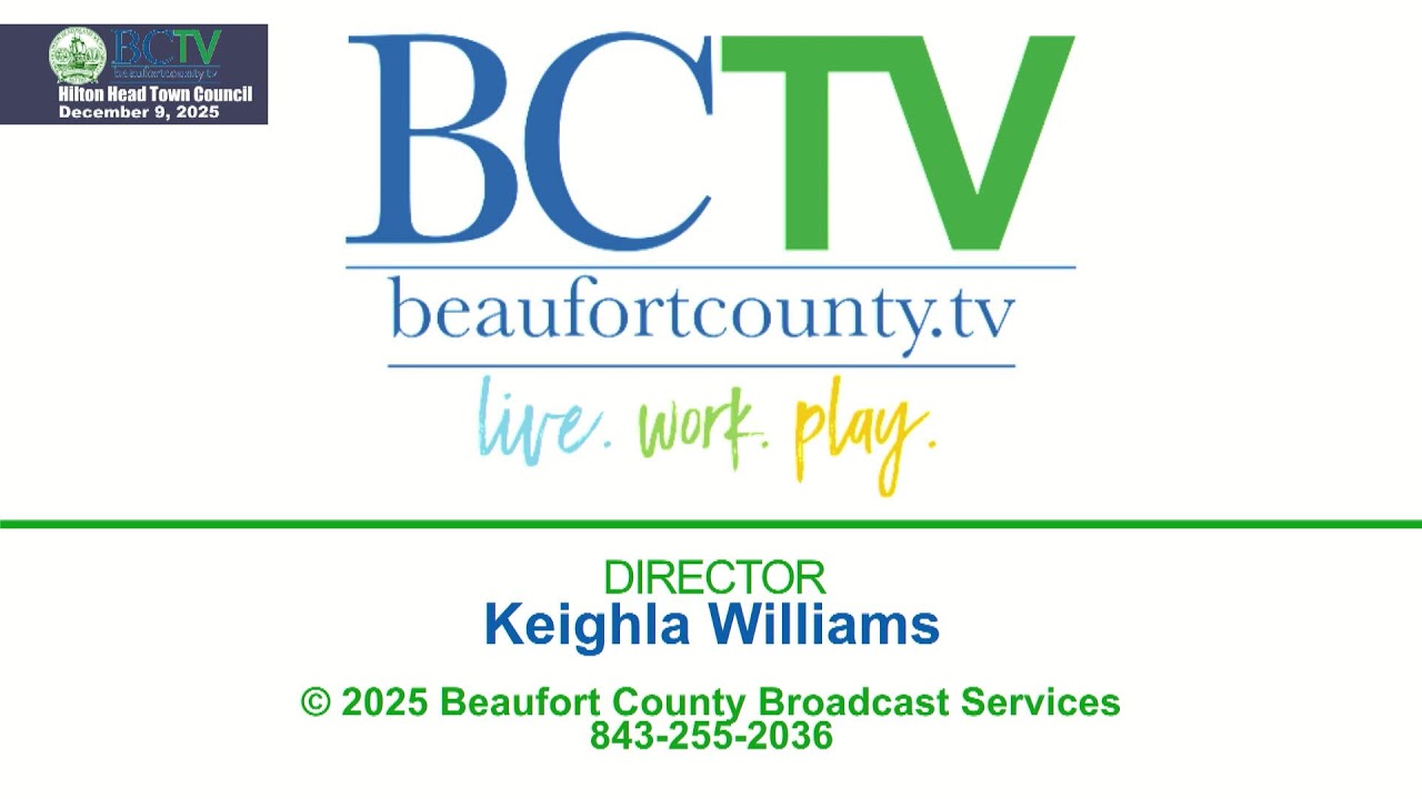 Town Council Meeting December 9, 2025