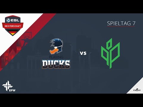 CS:GO - Sprout vs. Playing Ducks - ESL Wintermeisterschaft 2018 - Tag 7 - Cache