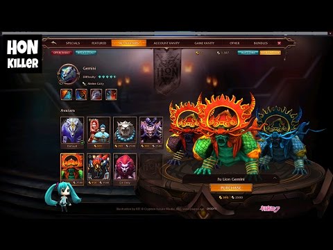 HoN Gemini Gameplay - 745 GPM - ImbagirI