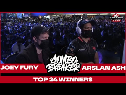 Arslan ash vs Joey Fury | TWT Combo Breaker 2023 - Tekken 7 Day 3 Top 24 #combobreaker2023 #twt2023