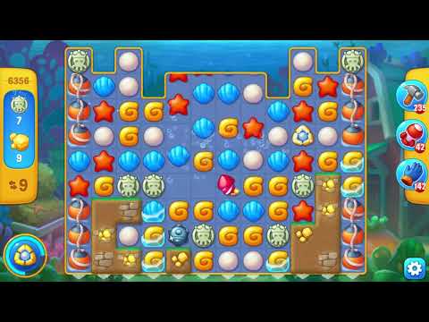 Fishdom 6356 Level - 20 moves - NO BooSTERS