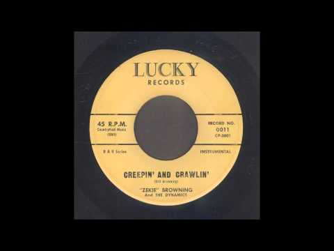 Zekie Browning - Creepin' And Crawlin' - Rockabilly Instrumental 45