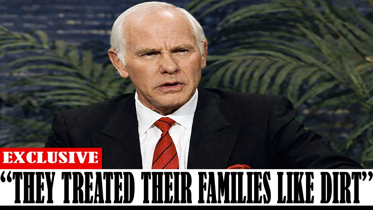 Johnny Carson Revealed the 7 Guests Who Were Secretly Terrible to Their Own Families