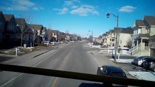 Barrhaven (Ottawa suburban neighborhood) - on a double-decker bus