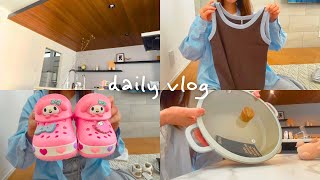 主婦vlog | パート主婦休日🌸色々購入品👕日常家事🧺🧹