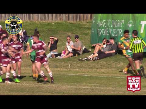 2017 Group 7 RL Round 13 Reserve Grade Highlights - Stingrays of Shellharbour Vs Albion Park-Oak Fla