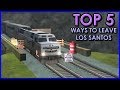 GTA San Andreas TOP 5 Best Ways To Leave Los Santos At The Beginning Of The Game