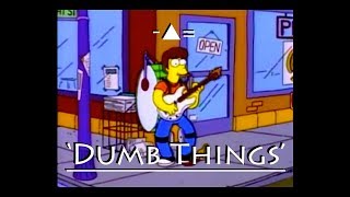 The Simpsons vs. Paul Kelly - &#39;Dumb Things&#39; 🚂