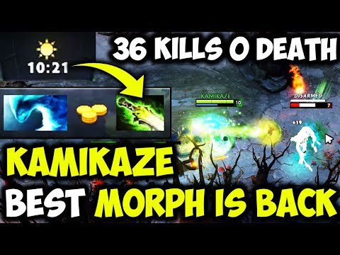 KAMIKAZE - Best Morphling Spammer Is Back | WTF 10 Min Ethereal Blade 36 Kills With 0 Death