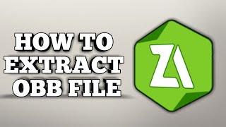 #howto #extract #obb #zip #zarchiver #fulltutorial