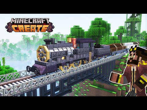 INSANE! I Created Minecraft's Timber Train