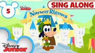 Sing-Along Nursery Rhymes Part 5 | 🎶Disney Junior Music Nursery Rhymes | @Disney Junior