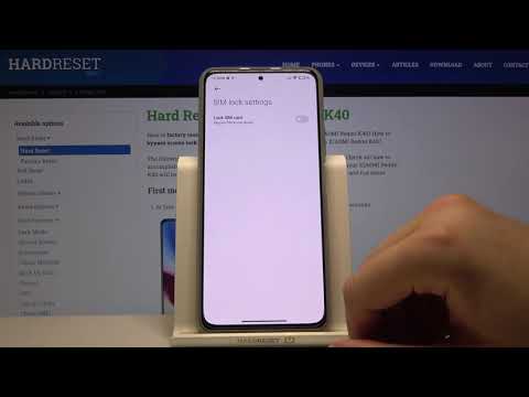 How to Add SIM PIN to SIM Card on Xiaomi Redmi K40 – Enable SIM PIN