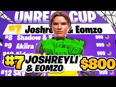 7th PLACE IN THE $1 MILLION UNREAL CUP 💰