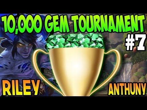 10,000 SMITE GEM DUEL TOURNAMENT - Riley vs Anthuny | Round 4 (Match 2)
