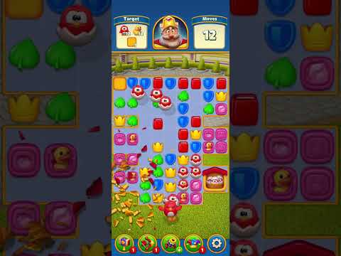 Statisfying Destroy Royal Match Level 1812 #games #royalmatch #music #short #statisfying #destroy