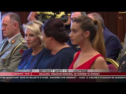News Edition in Albanian Language -  30 Gusht 2017 - 19:00 - News, Lajme - Vizion Plus