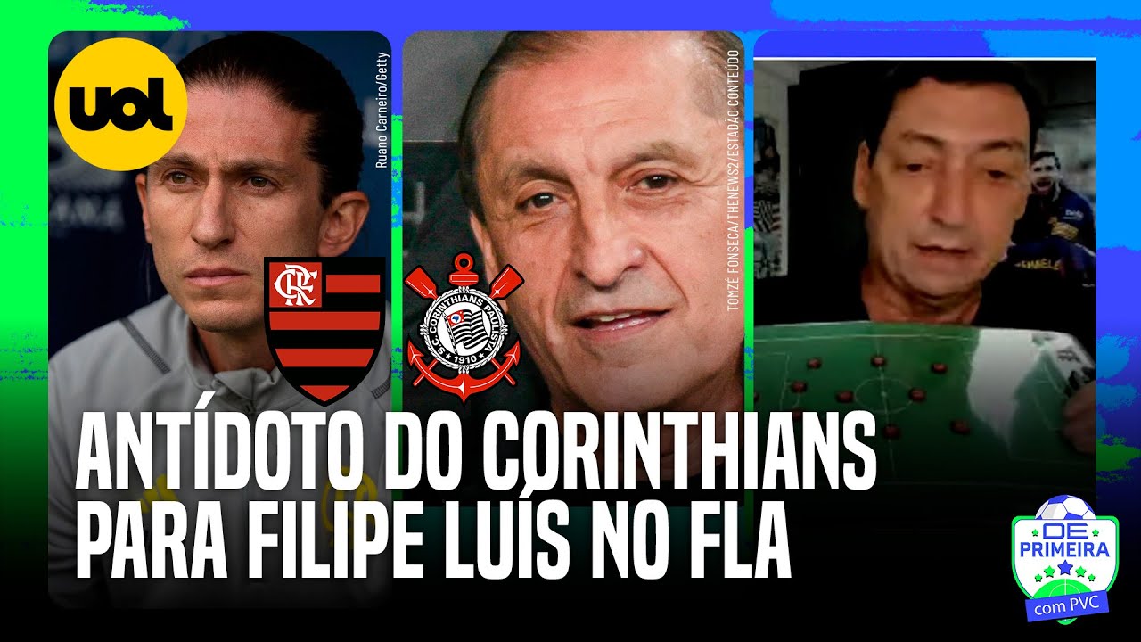 CORINTHIANS TEM ANTÍDOTO PARA O FLAMENGO DE FILIPE LUÍS! PVC EXPLICA NA PRANCHETA