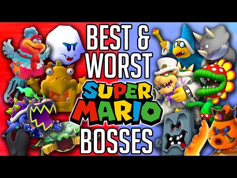 The BEST And WORST Boss In EVERY Mainline Mario Game