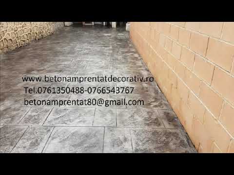 Beton Amprentat Șemlacu Mare -Timiș Tel.0761350488 -0766543767