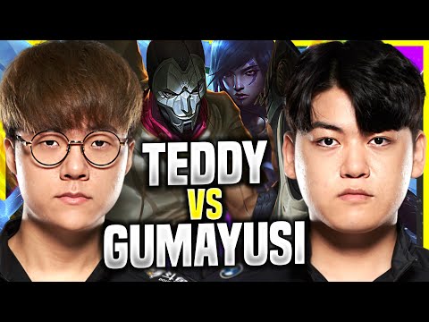 T1 TEDDY VS T1 GUMAYUSI! - T1 Teddy Plays Jhin ADC vs T1 Gumayusi Aphelios! | Season 11