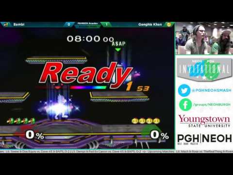 Arcadian | Bambi (Falco) vs. Genghis Kahn (Peach) | Pools