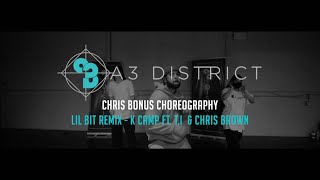K Camp Ft. T.I &amp; Chris Brown - Lil Bit Remix | Chris Bonus || A3 DISTRICT