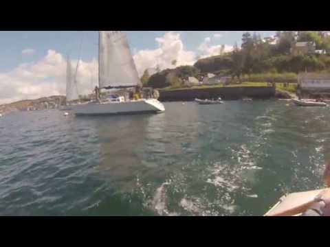 Scottish Islands Peaks Race 2013; Oban pick-up on Obedient