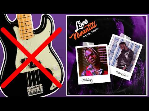 love nwantiti (feat. Franglish) - CKay/Franglish | No Bass (Play Along)