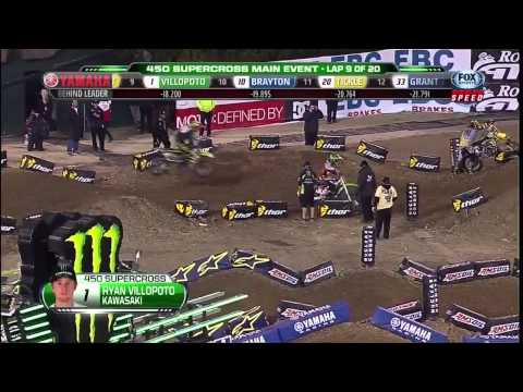 AMA Supercross 2013 | Rd1: Anaheim 450 Main Event [HD]