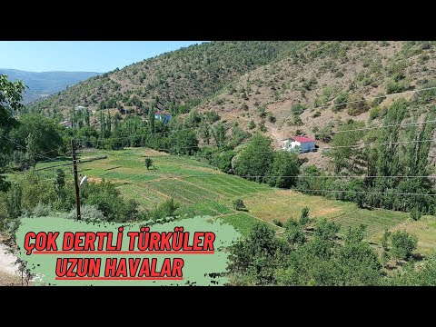 Çok Dertli Türküler " YÜREKLERİ DAĞLAYAN UZUN HAVALAR " Muhteşem Köy Görüntüleri...!!!