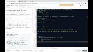 YouTube video 'leetcode 2375. Construct Smallest Number From DI String - 2 methods: directly reverse; or use stack'