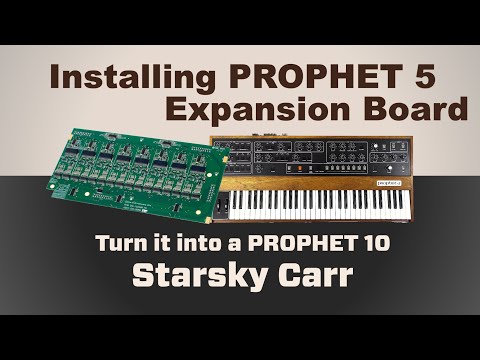 What's inside a Prophet 5? // PROPHET 5 to PROPHET 10 conversion