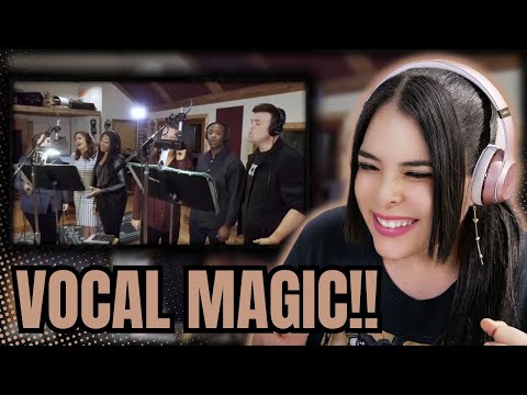 Voctave Disney Princess Medley Reaction 👑 Fairytale Lyrics in Perfect Harmony