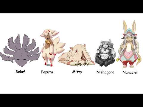 Every Narehate from Made in Abyss