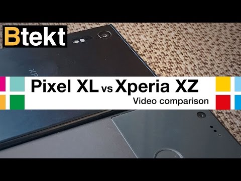Pixel XL vs Xperia XZ 1080p video and mic comparison