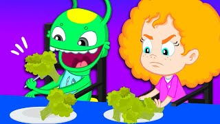 Are You Hungry? Groovy Teaches to Eat Vegetables to Kids - Groovy The Martian