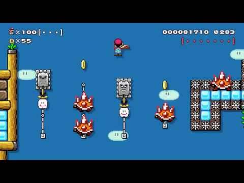 Super Mario Maker - 100 Mario Challenge (Normal) Livestream (October 28, 2016)