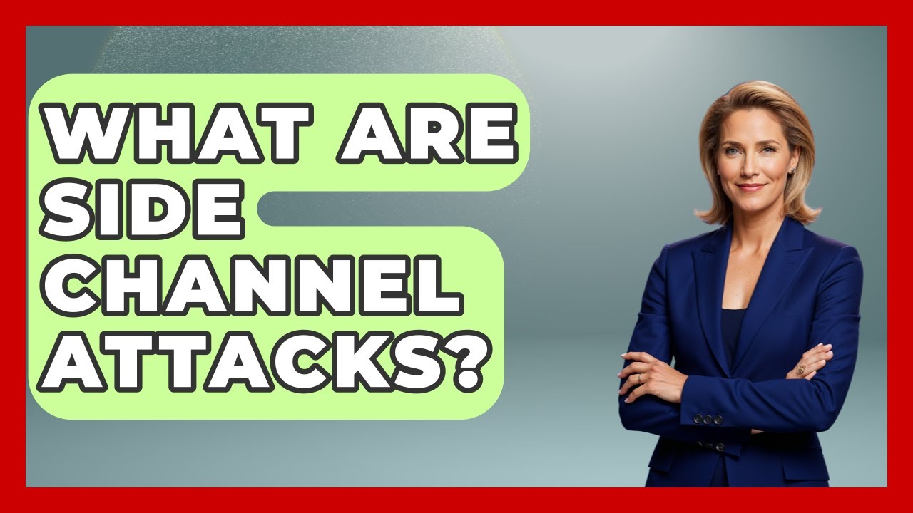 What Are Side Channel Attacks? - Tactical Warfare Experts
